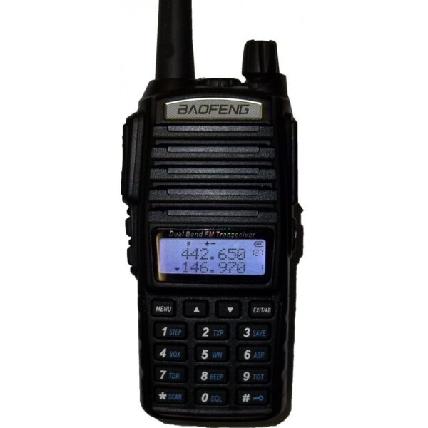 ΦΟΡΗΤΟΣ ΠΟΜΠΟΔΕΚΤΗΣ BAOFENG UHF-VHF UV-82 8W